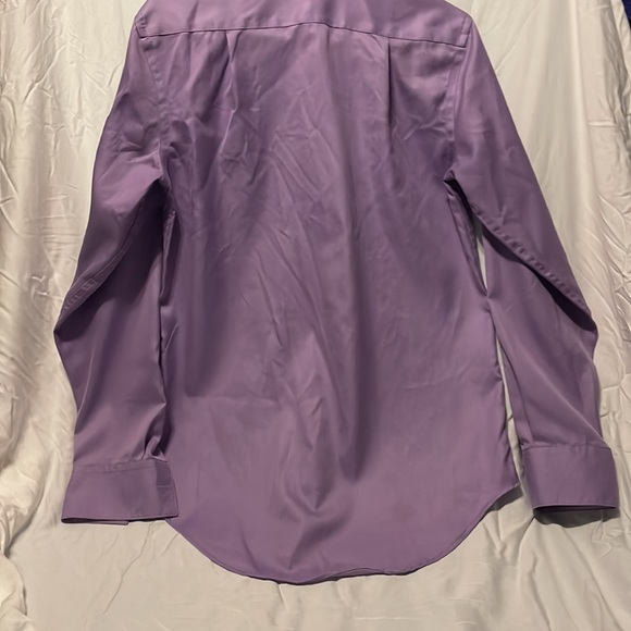 Purple Calvin Klein long sleeve button up - Picture 10 of 12